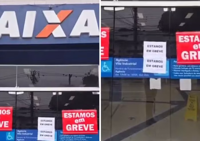 Funcionários da Caixa entram em greve no Vale do Paraíba
