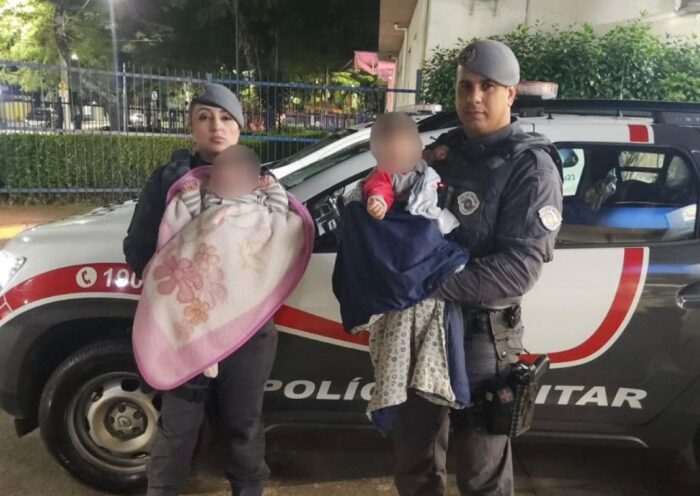 Gêmeos de 7 meses são resgatados em São José dos Campos; pais são presos