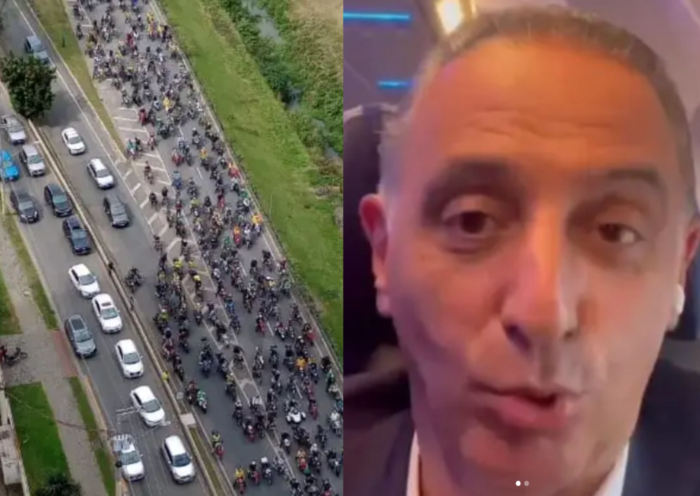 Cury anuncia cancelamento de motociata em SJC com Flávio Bolsonaro