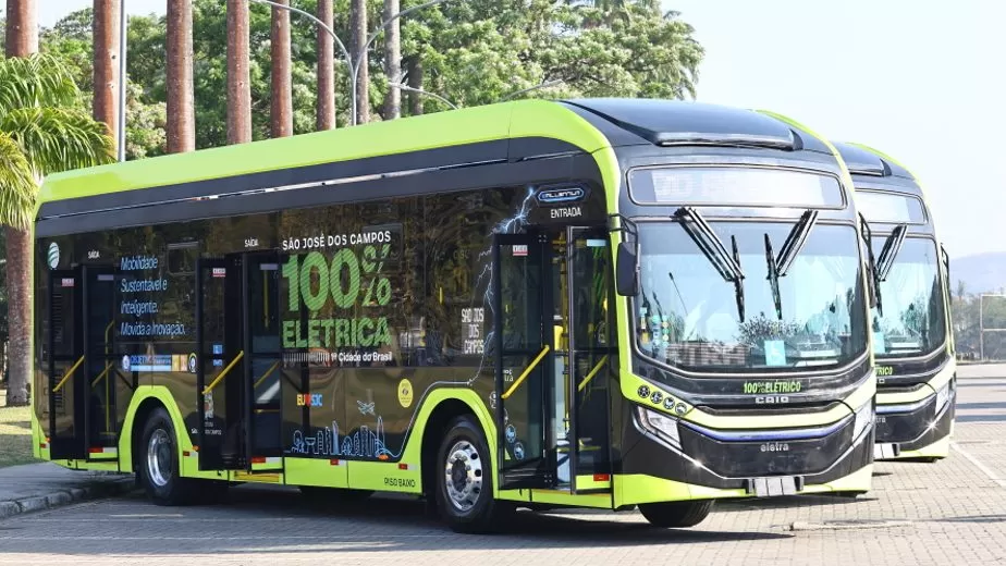 BNDES aprova R$ 879,4 milhões para compra de 400 ônibus elétricos em São José dos Campos