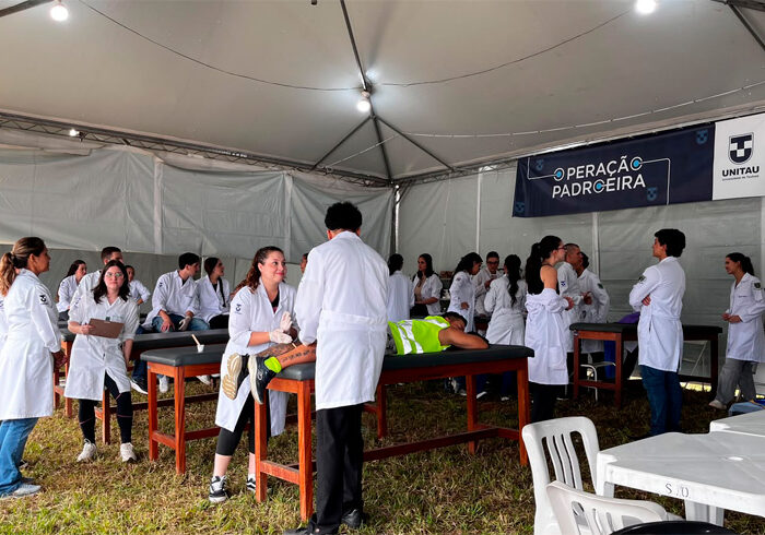Operação Padroeira 2026: Unitau atende peregrinos em seis pontos da Dutra